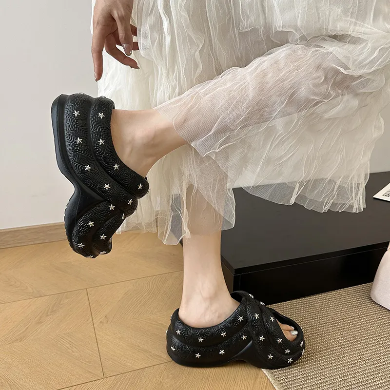 Alxnan Odor Resistant Slide Slippers Women's-2