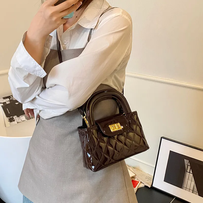 Rainbow Girl PU One Shoulder Handbag Women's Multicolor-23