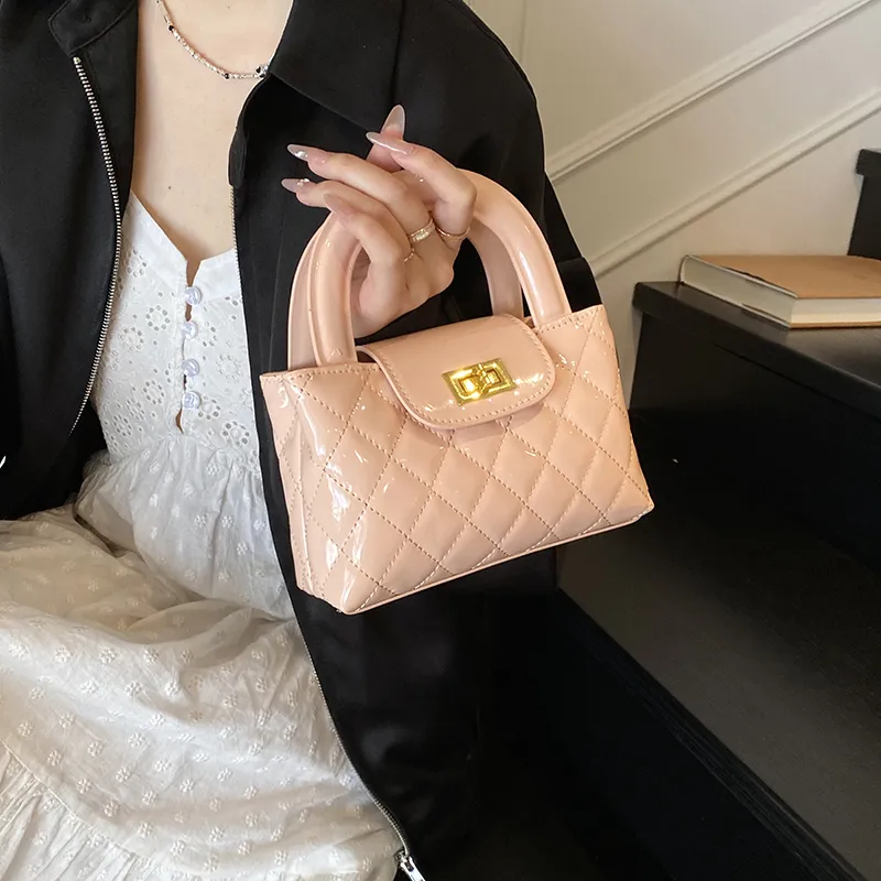 Rainbow Girl PU One Shoulder Handbag Women's Multicolor-19
