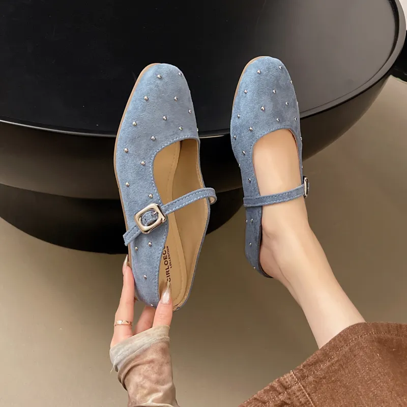 Alxnan Odor Resistant, Abrasion Resistant Closed Toe Slippers Women's-13