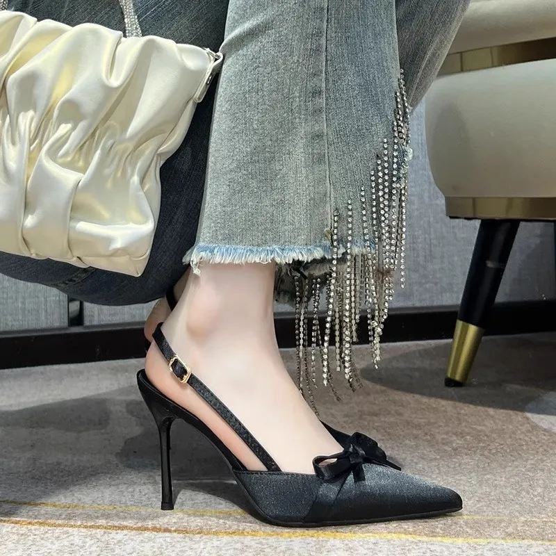 Alxnan Slim Heel High Heels Women's-19