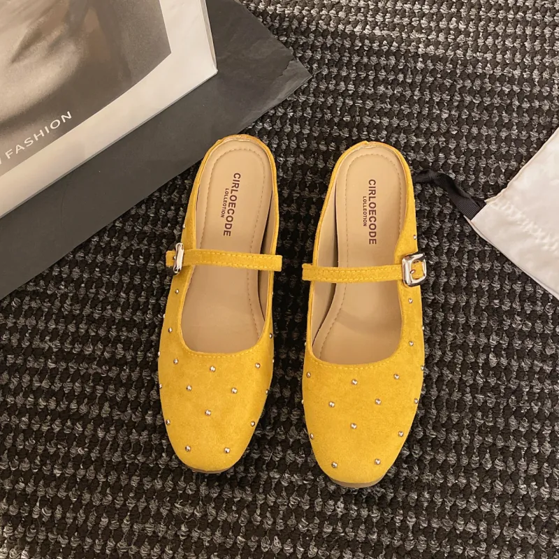 Alxnan Odor Resistant, Abrasion Resistant Closed Toe Slippers Women's-28