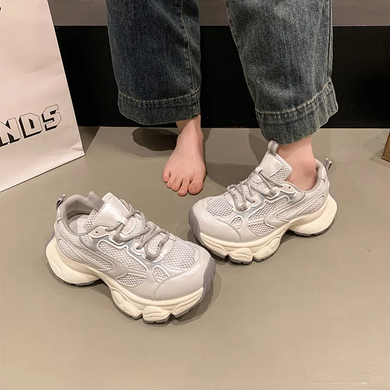 Alxnan Low Top Chunky Sneakers Women's-18