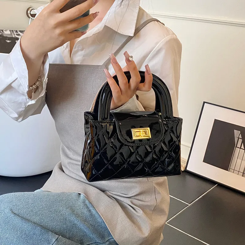 Rainbow Girl PU One Shoulder Handbag Women's Multicolor-34