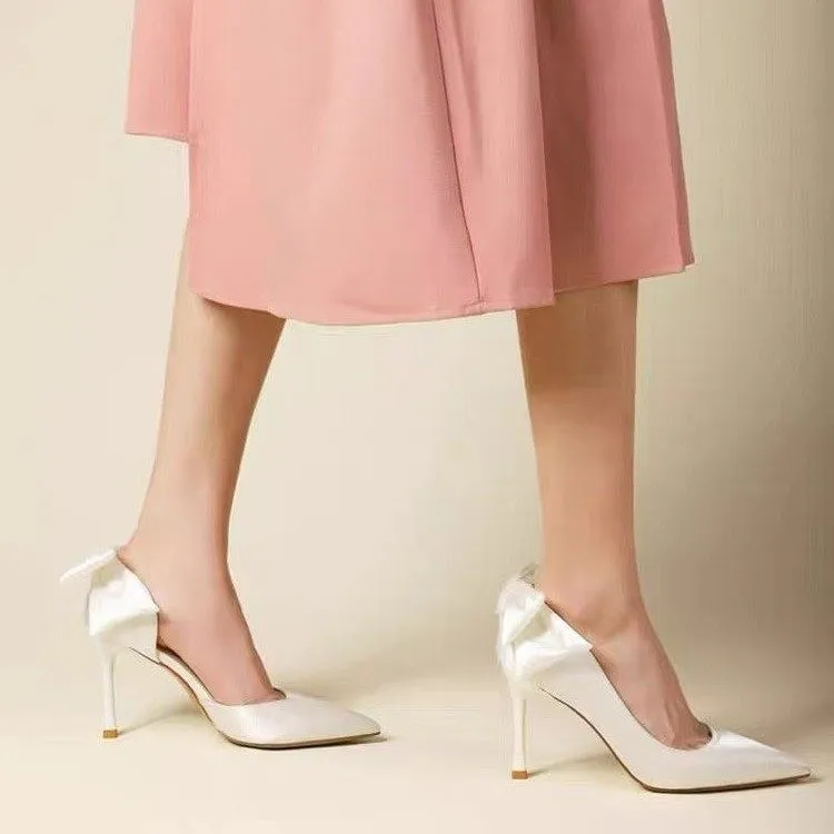 Alxnan High Heels Women's Beige-6