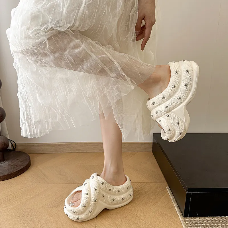 Alxnan Odor Resistant Slide Slippers Women's-8