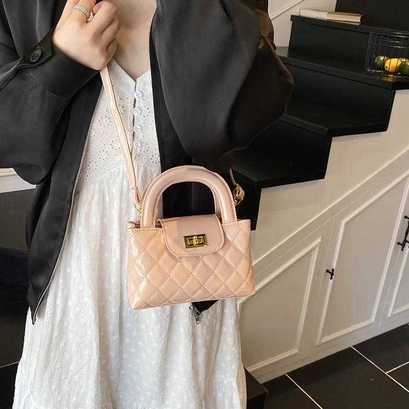 Rainbow Girl PU One Shoulder Handbag Women's Multicolor-20