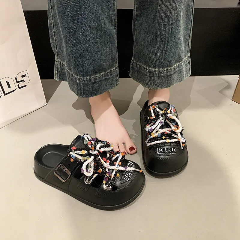 Alxnan Slip Resistant Closed Toe Slippers Women's Box-12