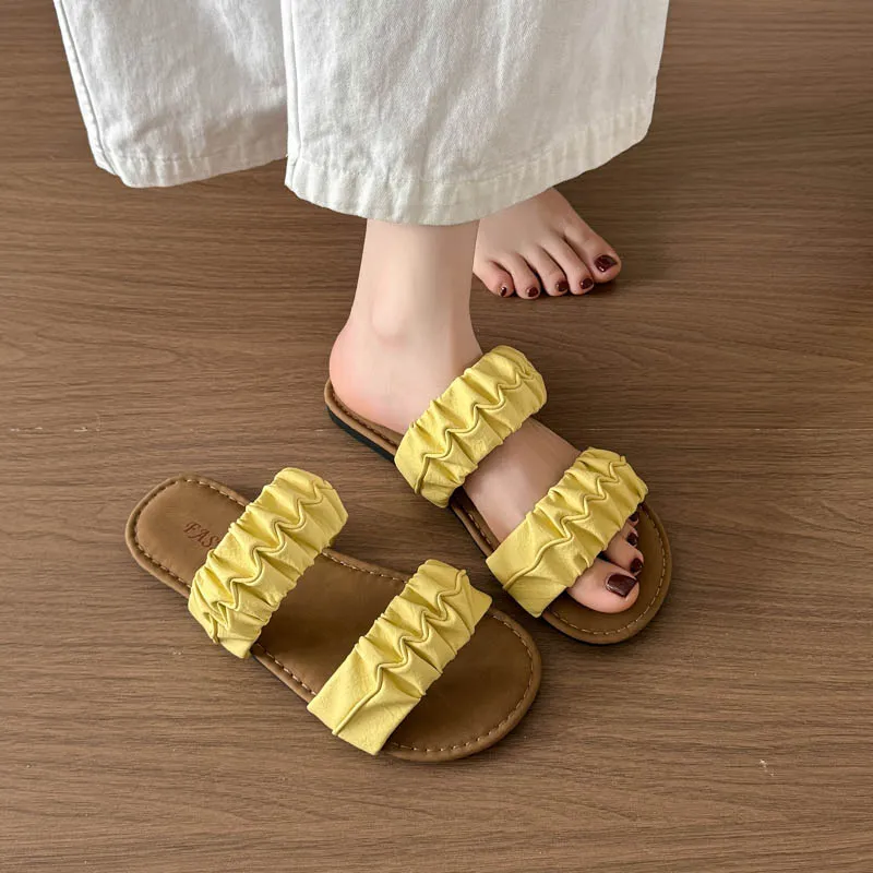 Alxnan Quiet Odor Resistant Slide Slippers Women's Box-10