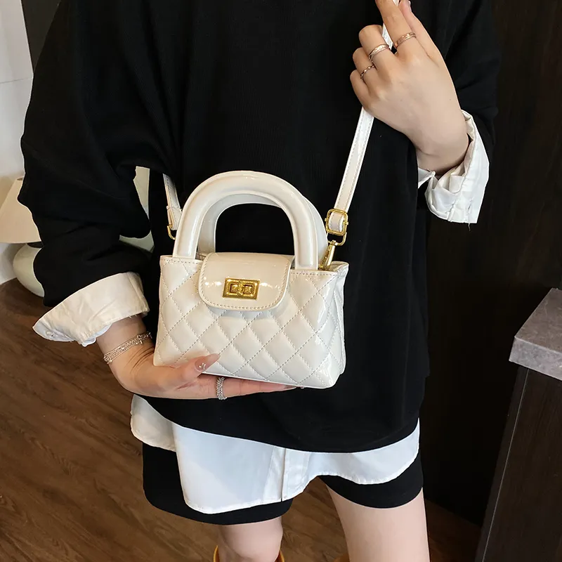 Rainbow Girl PU One Shoulder Handbag Women's Multicolor-11