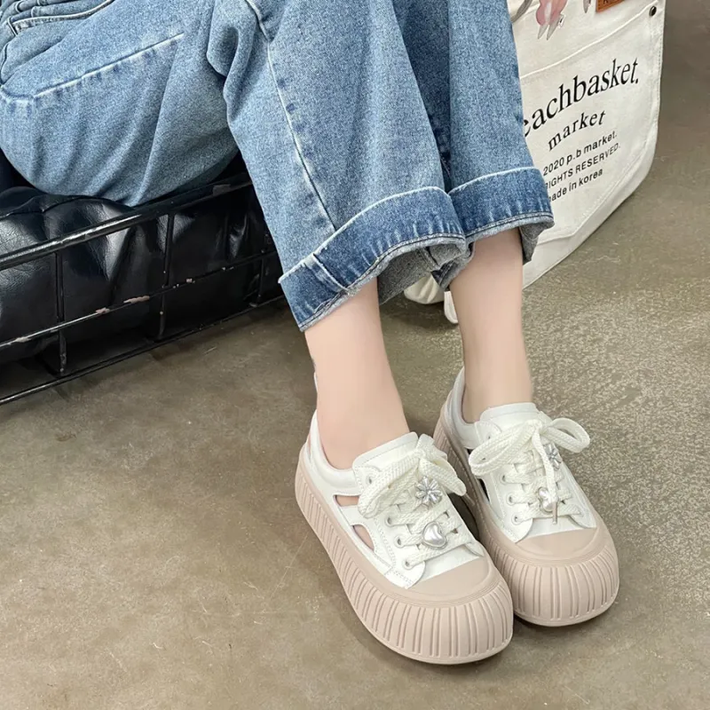 Alxnan Low Top Casual Shoes Women's-14