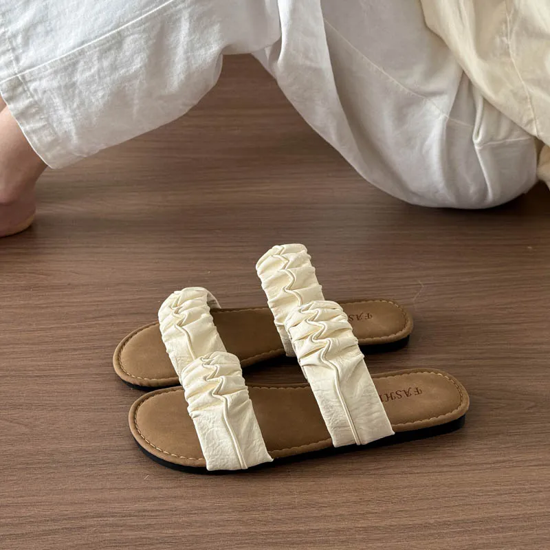 Alxnan Quiet Odor Resistant Slide Slippers Women's Box-1