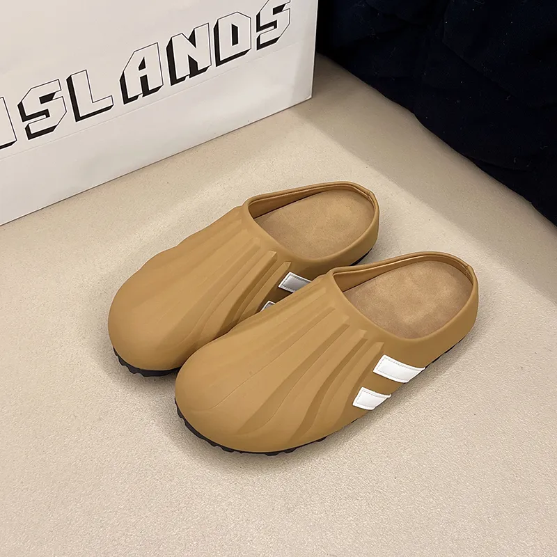 Alxnan Odor Resistant Quick Dry Closed Toe Slippers Women's-32