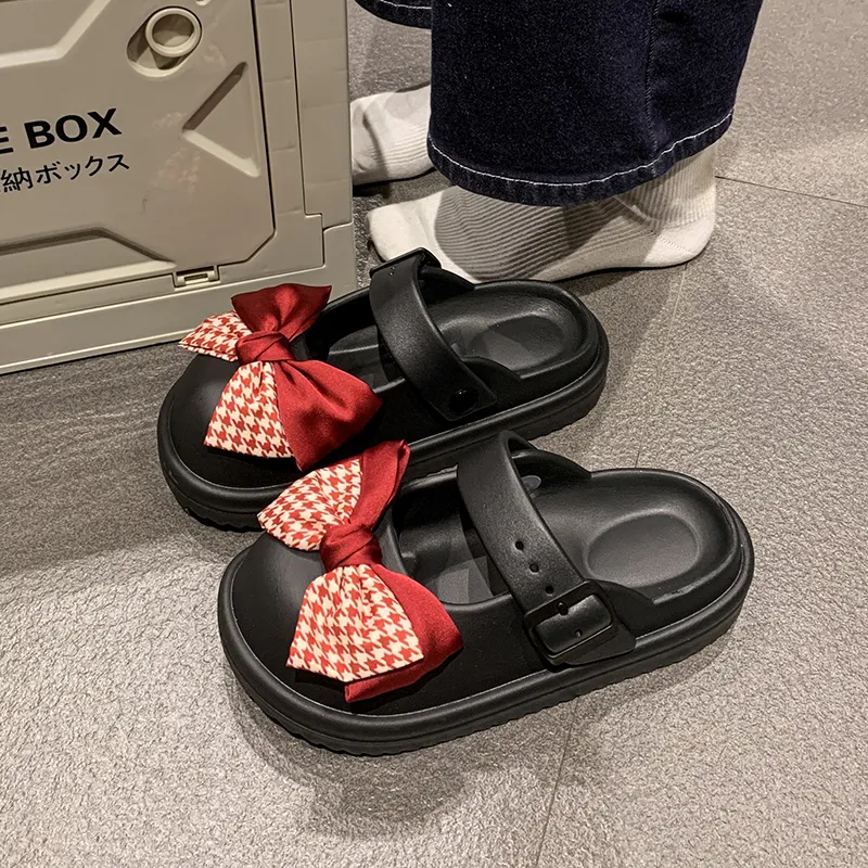 Alxnan Odor Resistant Quick Dry Closed Toe Slippers Women's-1