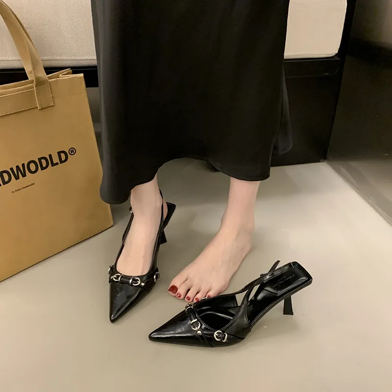 Alxnan Slim Heel High Heels Women's-10