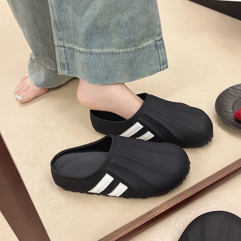 Alxnan Odor Resistant Quick Dry Closed Toe Slippers Women's-4