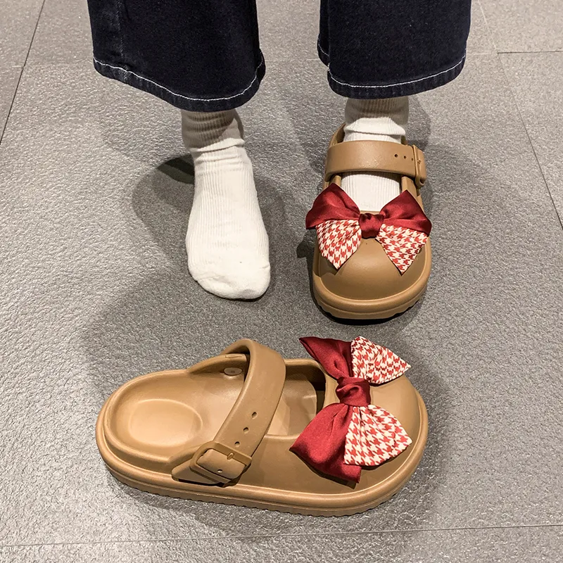 Alxnan Odor Resistant Quick Dry Closed Toe Slippers Women's-30