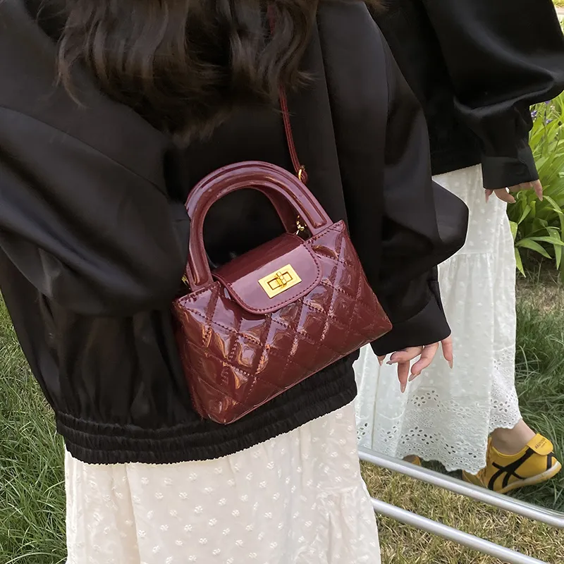 Rainbow Girl PU One Shoulder Handbag Women's Multicolor-40