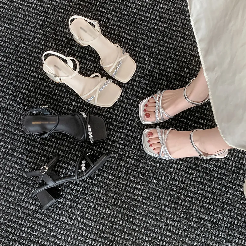 Alxnan One Strap Sandals Women's-5