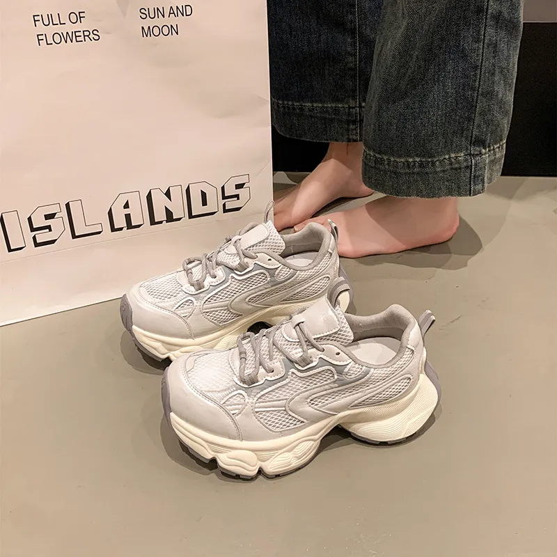 Alxnan Low Top Chunky Sneakers Women's-17