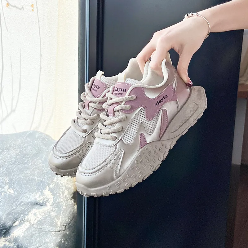 Alxnan Low Top Chunky Sneakers Women's-22