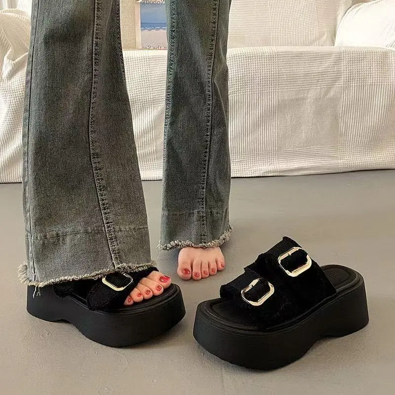 Alxnan Odor Resistant Slide Slippers Women's-18