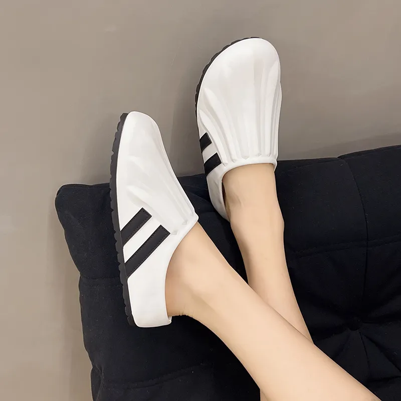 Alxnan Odor Resistant Quick Dry Closed Toe Slippers Women's-28