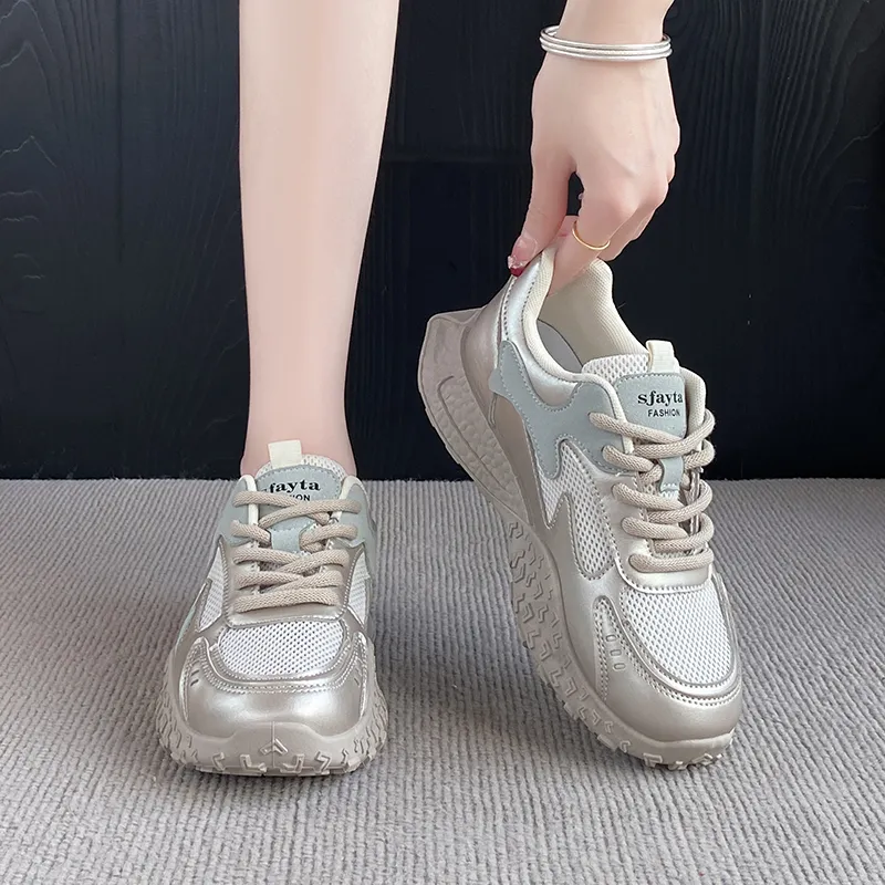Alxnan Low Top Chunky Sneakers Women's-16
