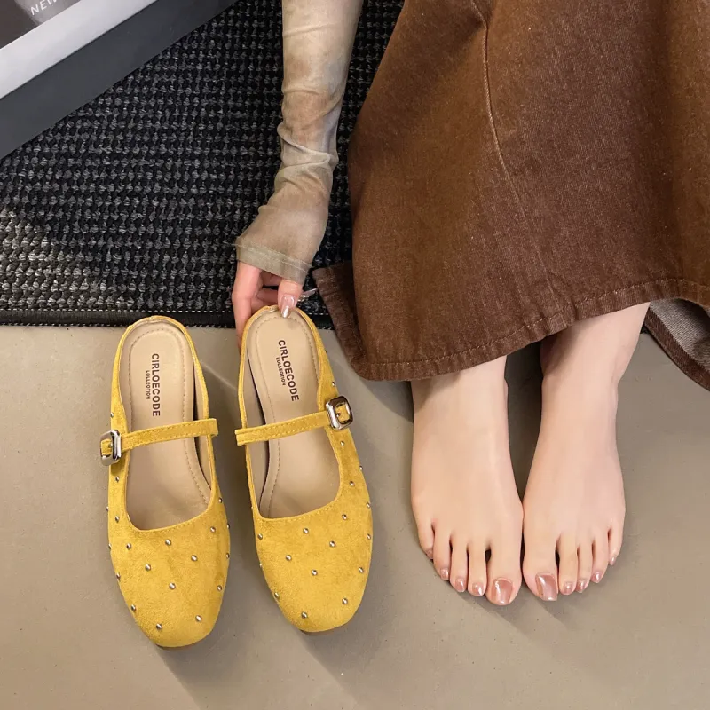Alxnan Odor Resistant, Abrasion Resistant Closed Toe Slippers Women's-7