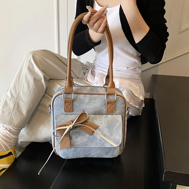 Rainbow Girl PU Small Square Bag, Crossbody Bag, Shoulder Bag Women's Multicolor-25