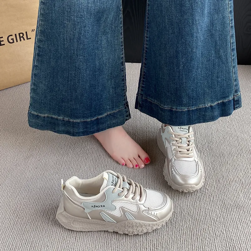 Alxnan Low Top Chunky Sneakers Women's-3