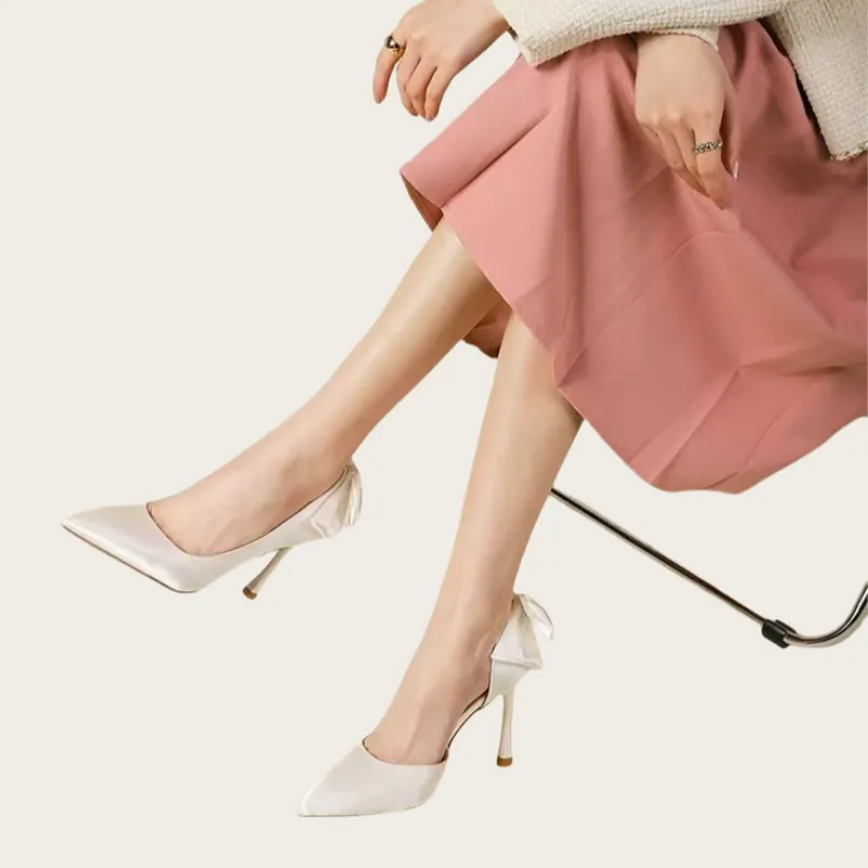 Alxnan High Heels Women's Beige-21
