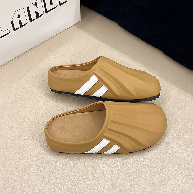 Alxnan Odor Resistant Quick Dry Closed Toe Slippers Women's-16