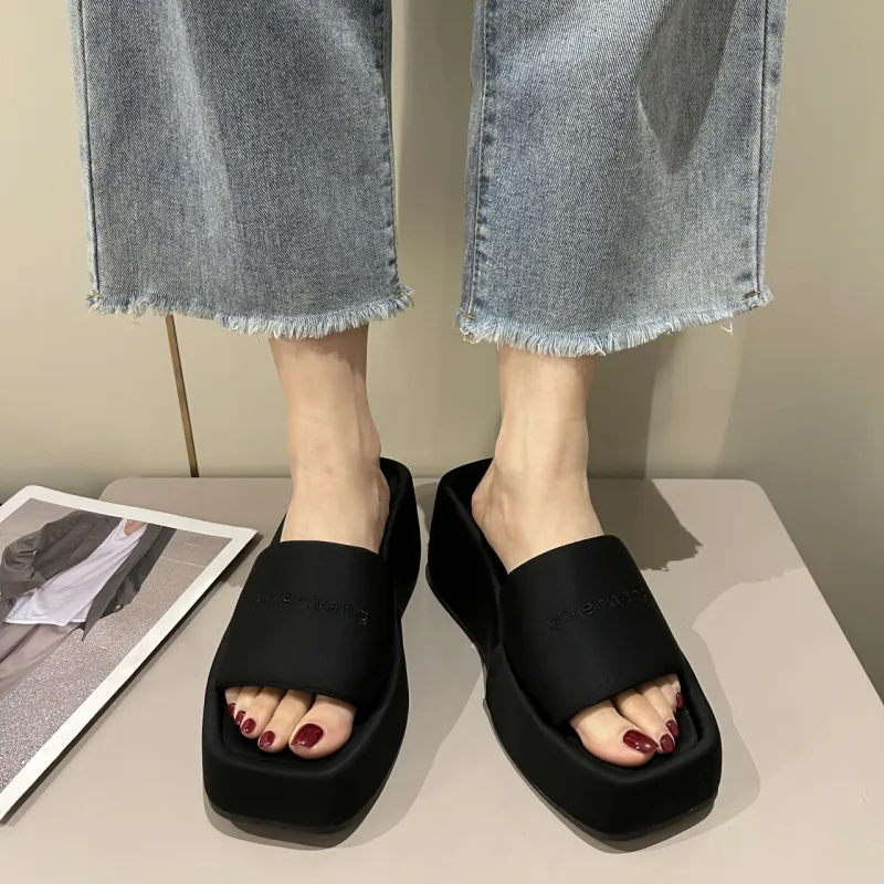 Alxnan Odor Resistant Slide Slippers Women's Box-14