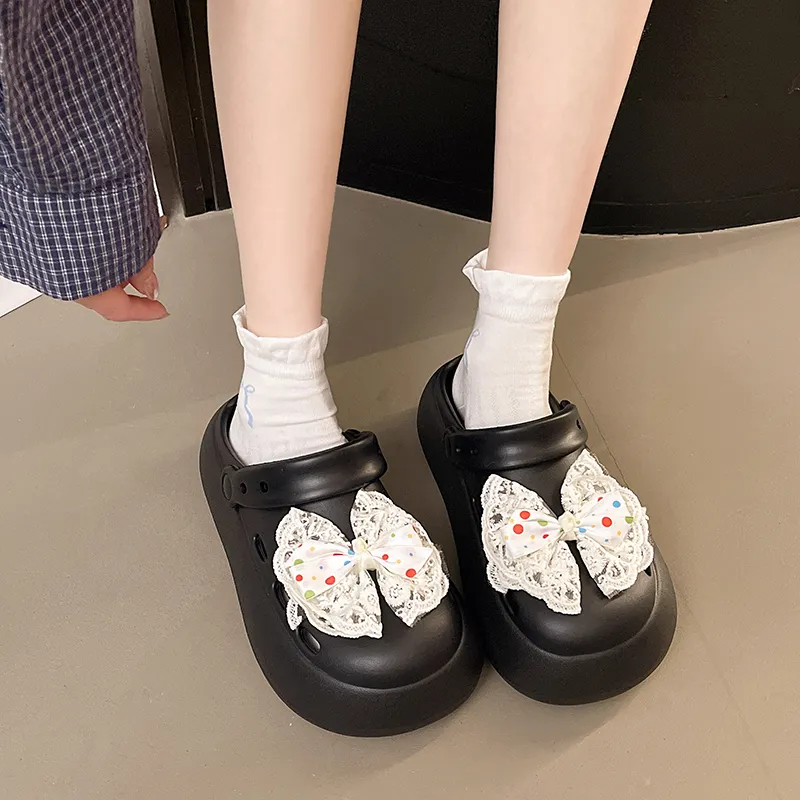 Alxnan Odor Resistant Closed Toe Slippers Women's-36