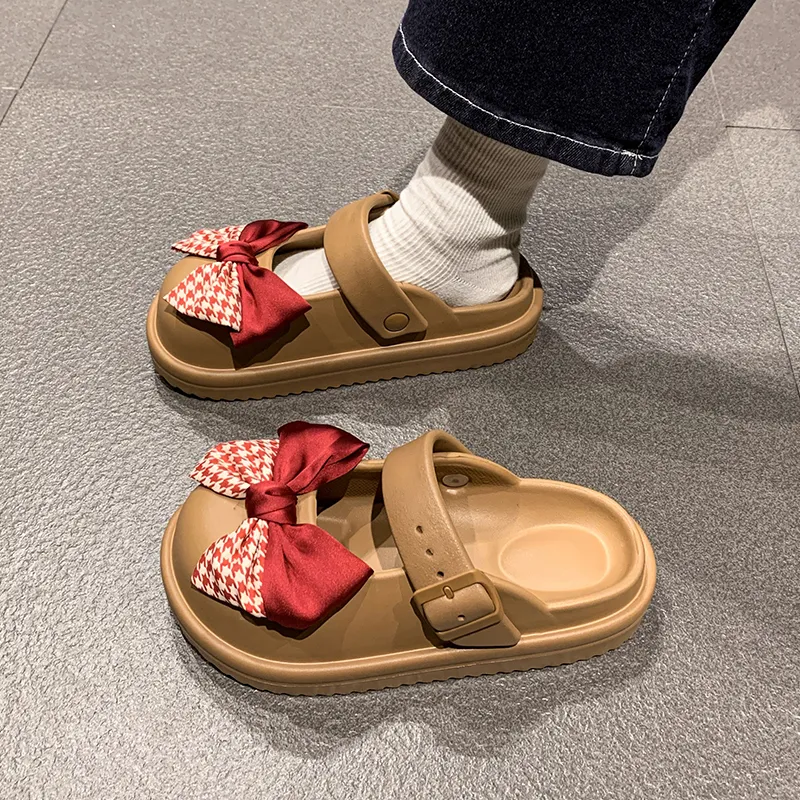 Alxnan Odor Resistant Quick Dry Closed Toe Slippers Women's-28
