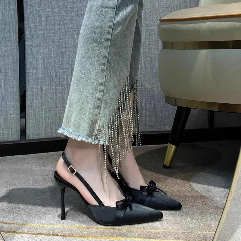 Alxnan Slim Heel High Heels Women's-17