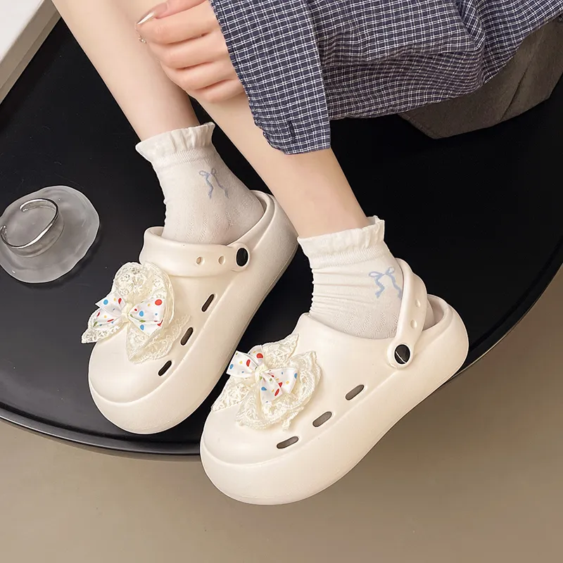 Alxnan Odor Resistant Closed Toe Slippers Women's-24