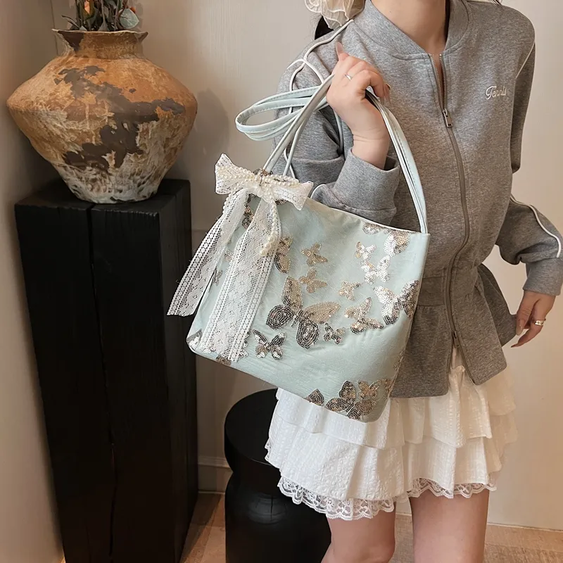 Rainbow Girl PU Shoulder Bag Unisex Multicolor-23