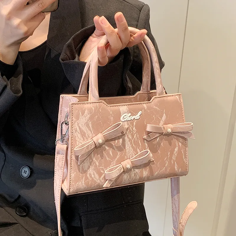Rainbow Girl PU One Shoulder Handbag Women's Multicolor-12