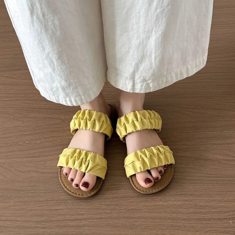 Alxnan Quiet Odor Resistant Slide Slippers Women's Box-9