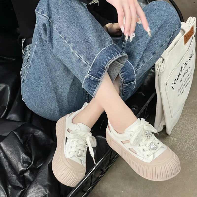 Alxnan Low Top Casual Shoes Women's-15