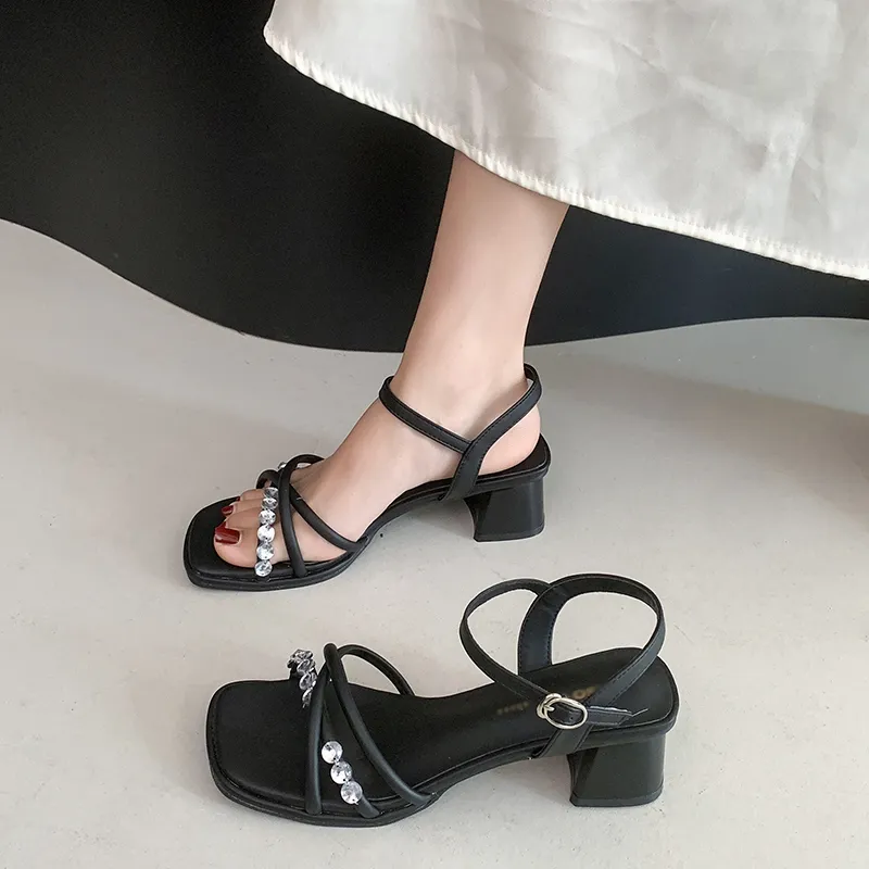 Alxnan One Strap Sandals Women's-15