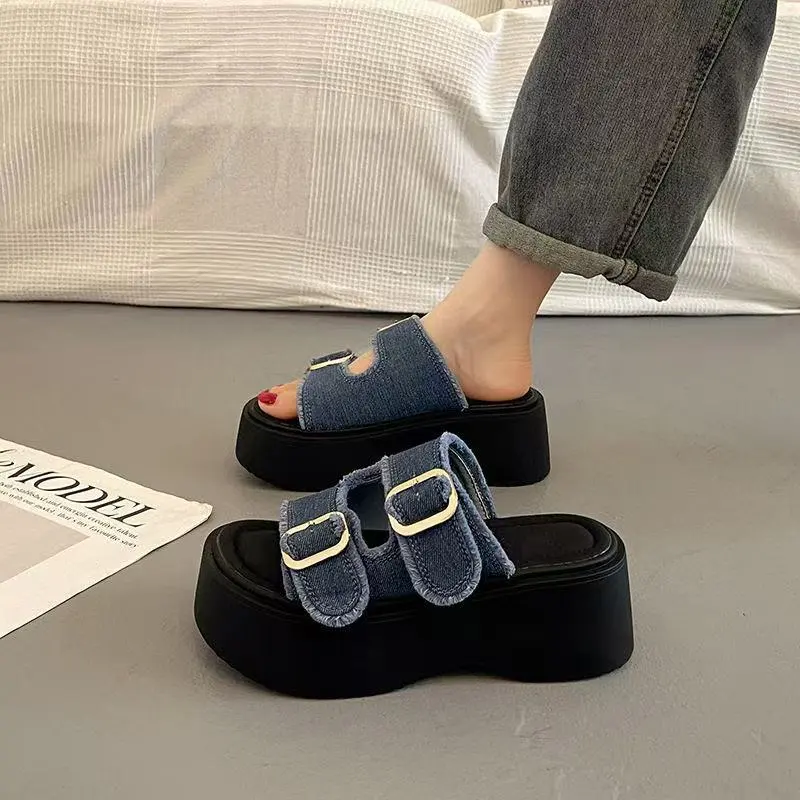 Alxnan Odor Resistant Slide Slippers Women's-3