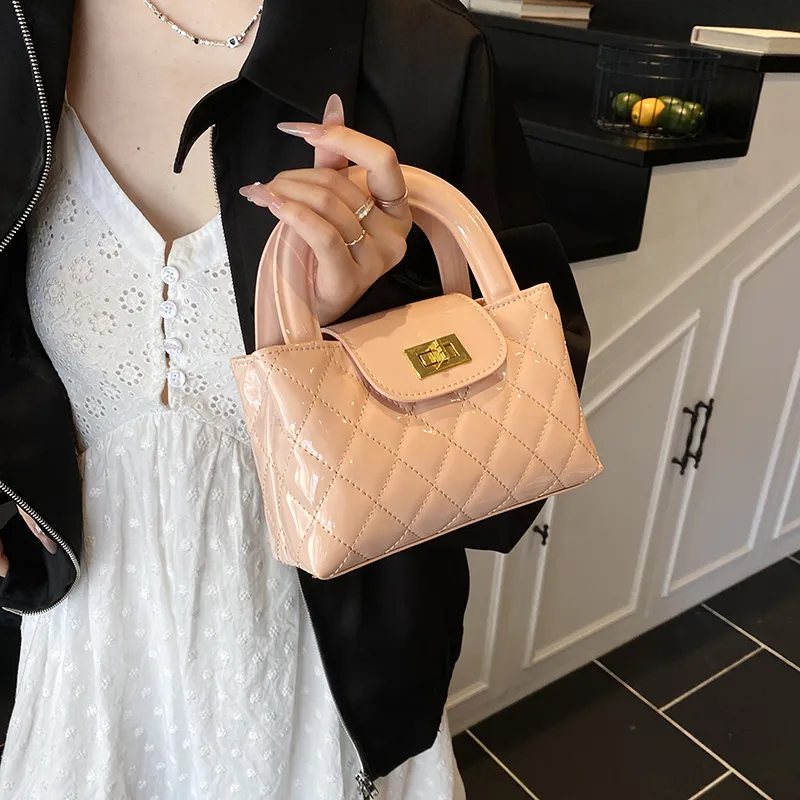 Rainbow Girl PU One Shoulder Handbag Women's Multicolor-15