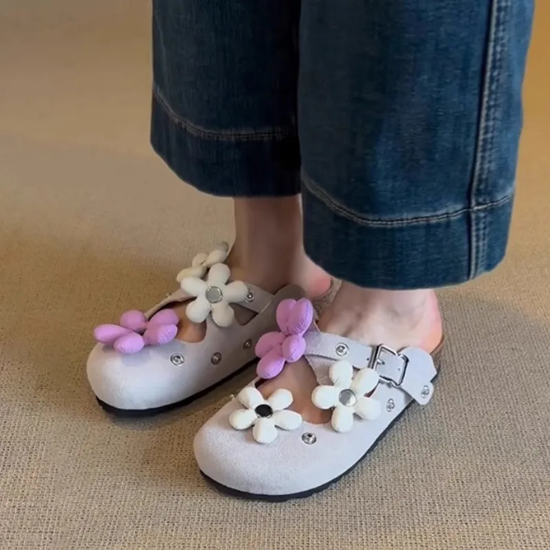 Alxnan Odor Resistant Quick Dry Closed Toe Slippers Women's-17