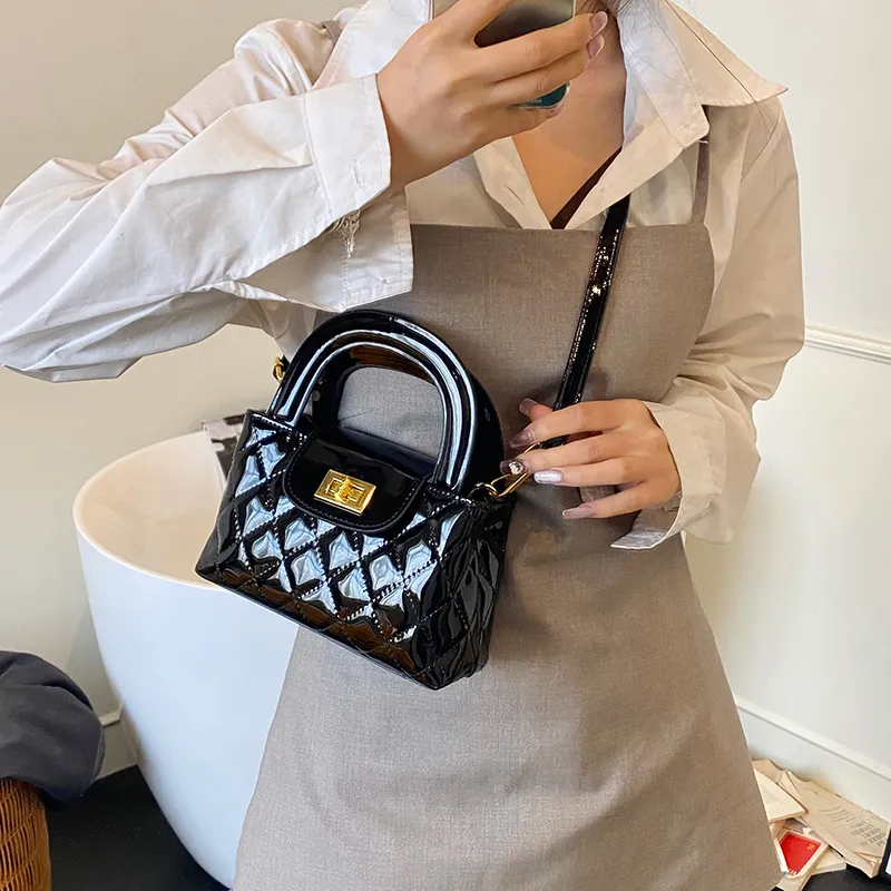 Rainbow Girl PU One Shoulder Handbag Women's Multicolor-29