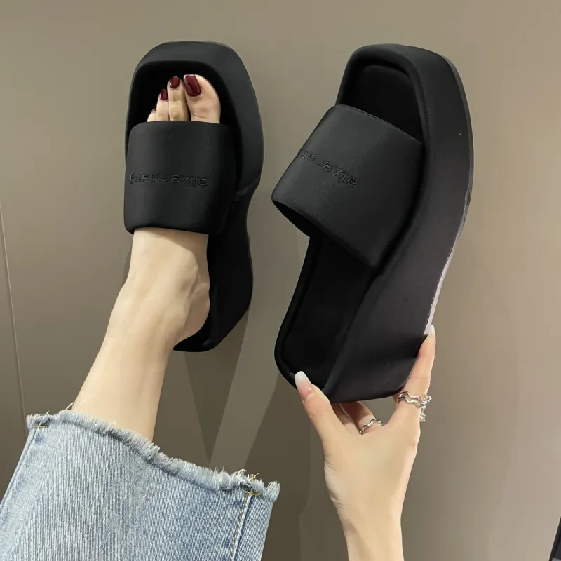 Alxnan Odor Resistant Slide Slippers Women's Box-1