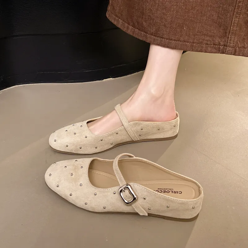 Alxnan Odor Resistant, Abrasion Resistant Closed Toe Slippers Women's-2