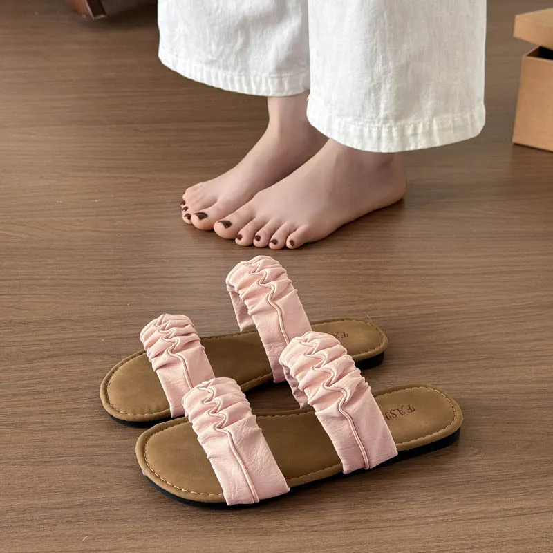 Alxnan Quiet Odor Resistant Slide Slippers Women's Box-14